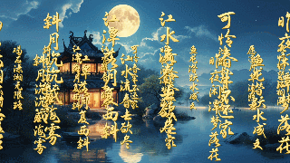古风漂浮字幕效果怎么做